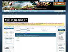Tablet Screenshot of njflyfishing.com